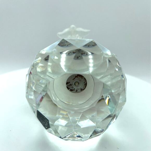 Crystal Snowman Votive Candle Holder - Holiday Christmas Decor - Picture 8 of 8